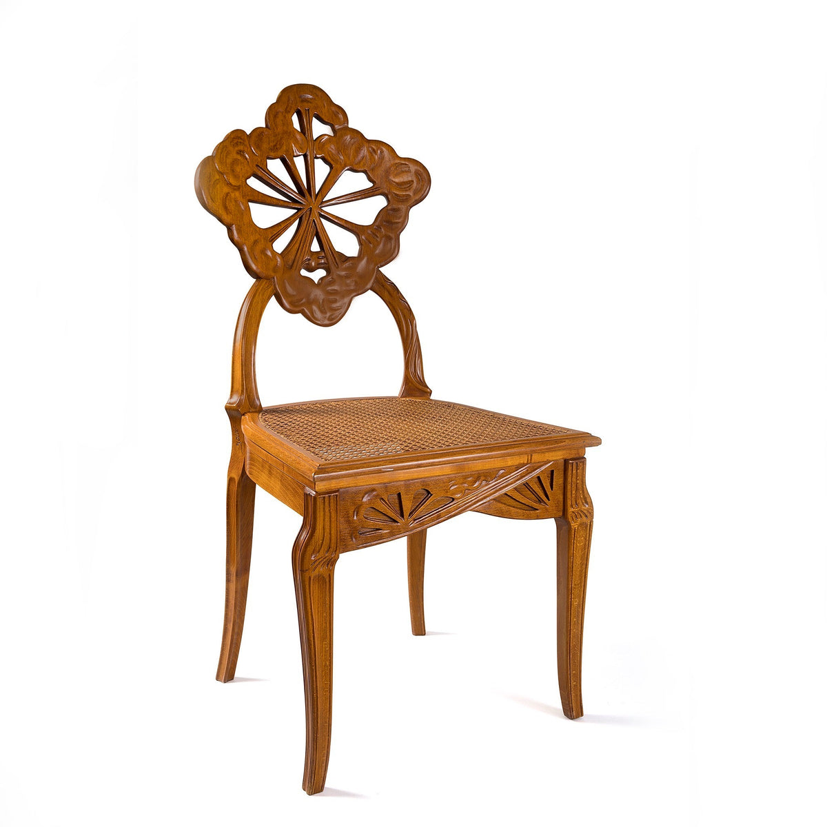 Émile Gallé "Ombelle" Side Chair
