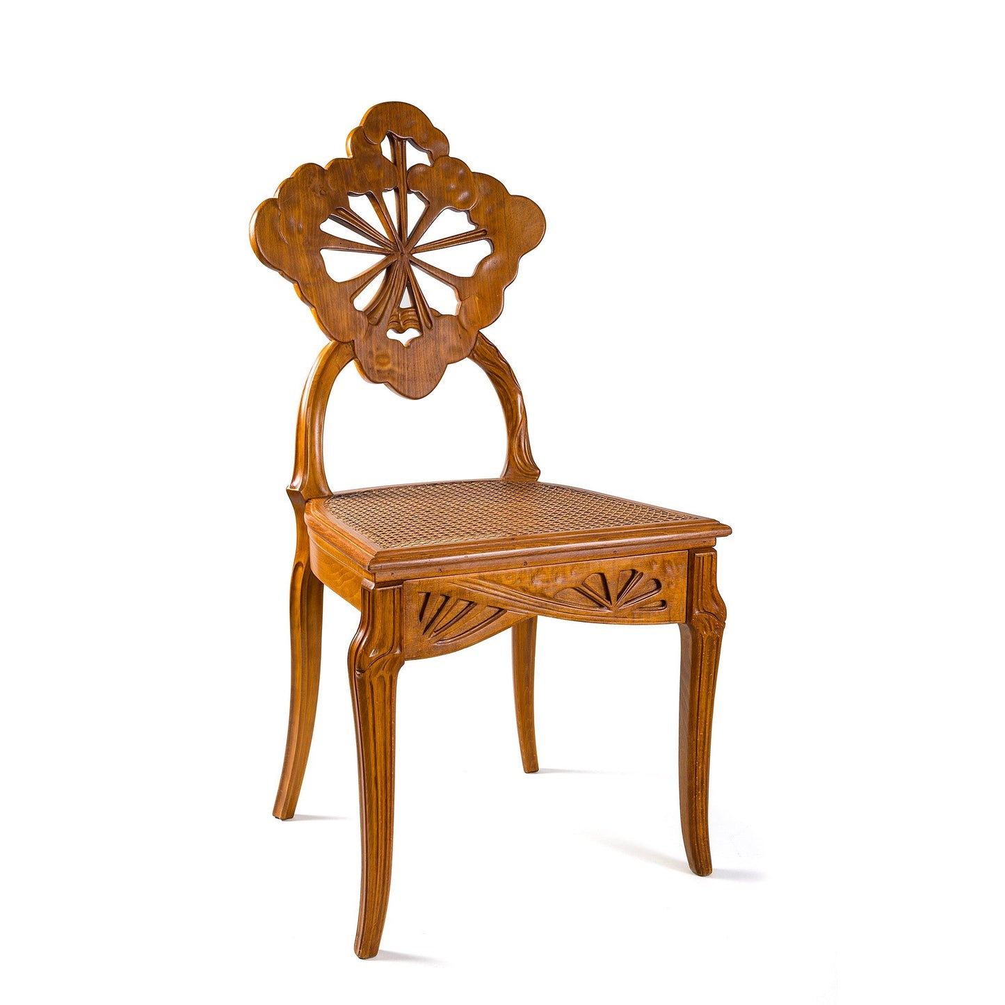 Émile Gallé "Ombelle" Side Chair