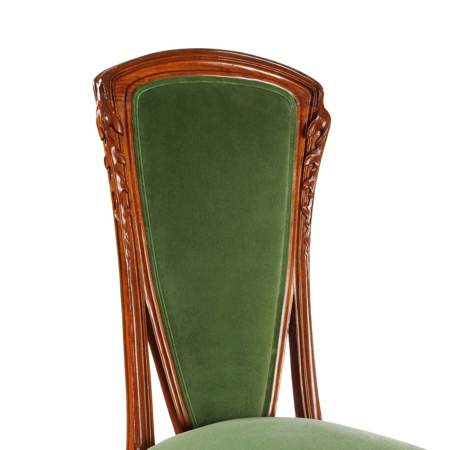 Louis Majorelle "Chicorée" Walnut and Oak Dining Suite