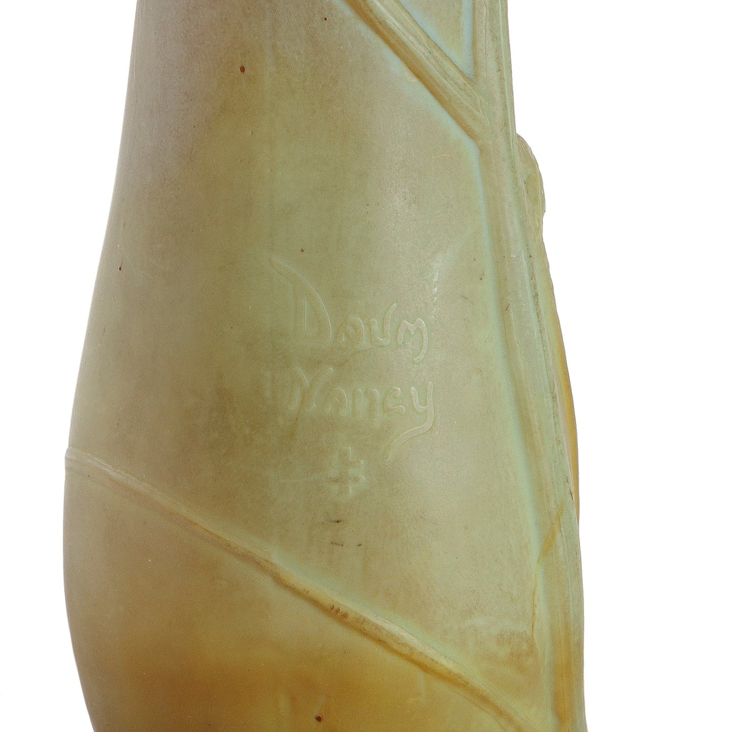 Daum Nancy "Fleur de Coloquinte" Cameo Glass Vase