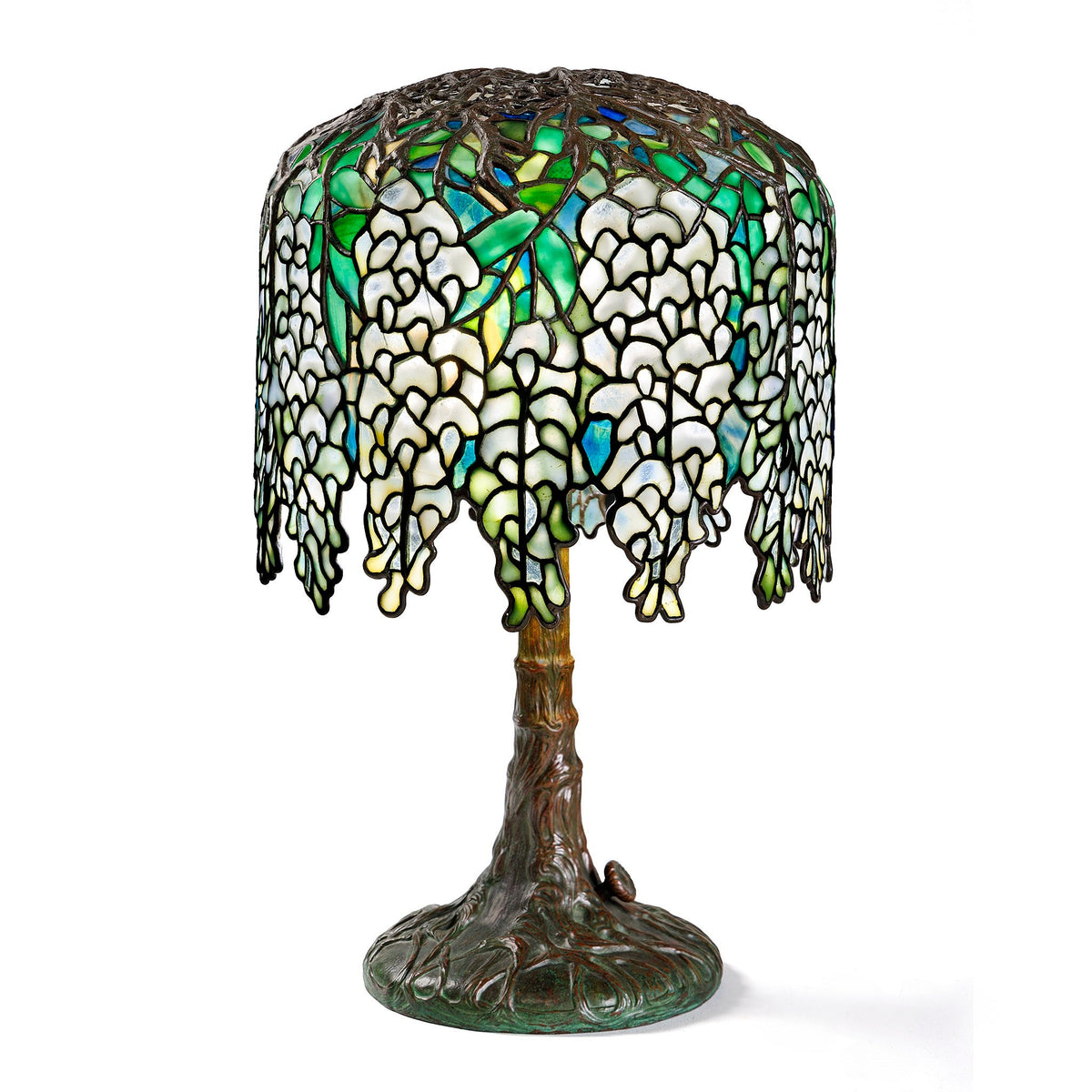 Tiffany Studios New York “Pony Wisteria" Table Lamp