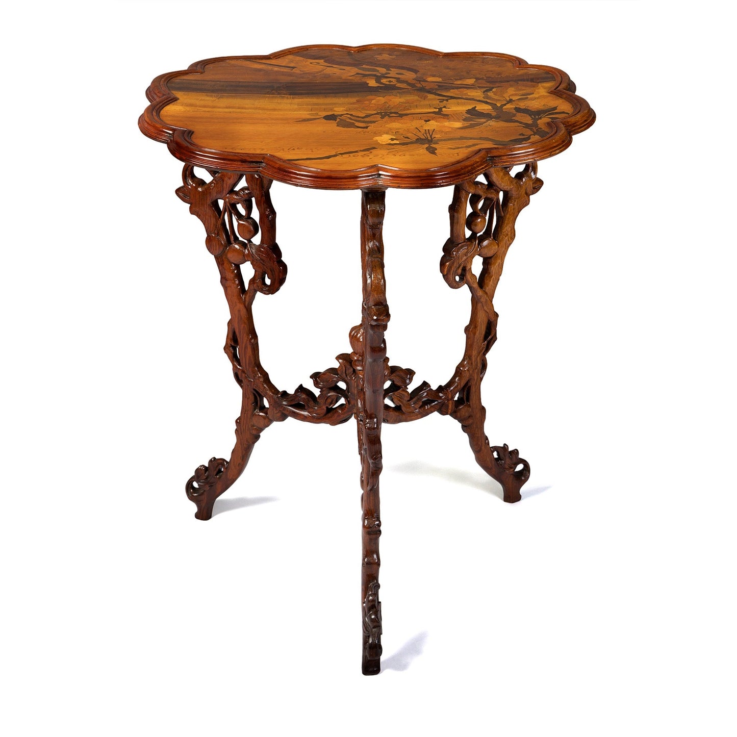 Emile Gallé "Cherry Blossom" Table