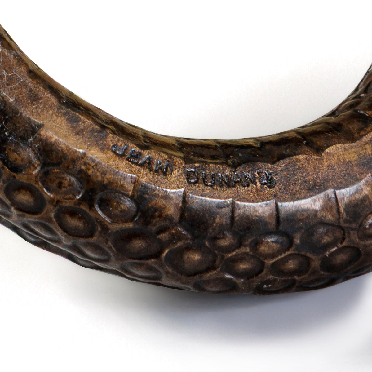 Jean Dunand Bronze Serpent Attaquant
