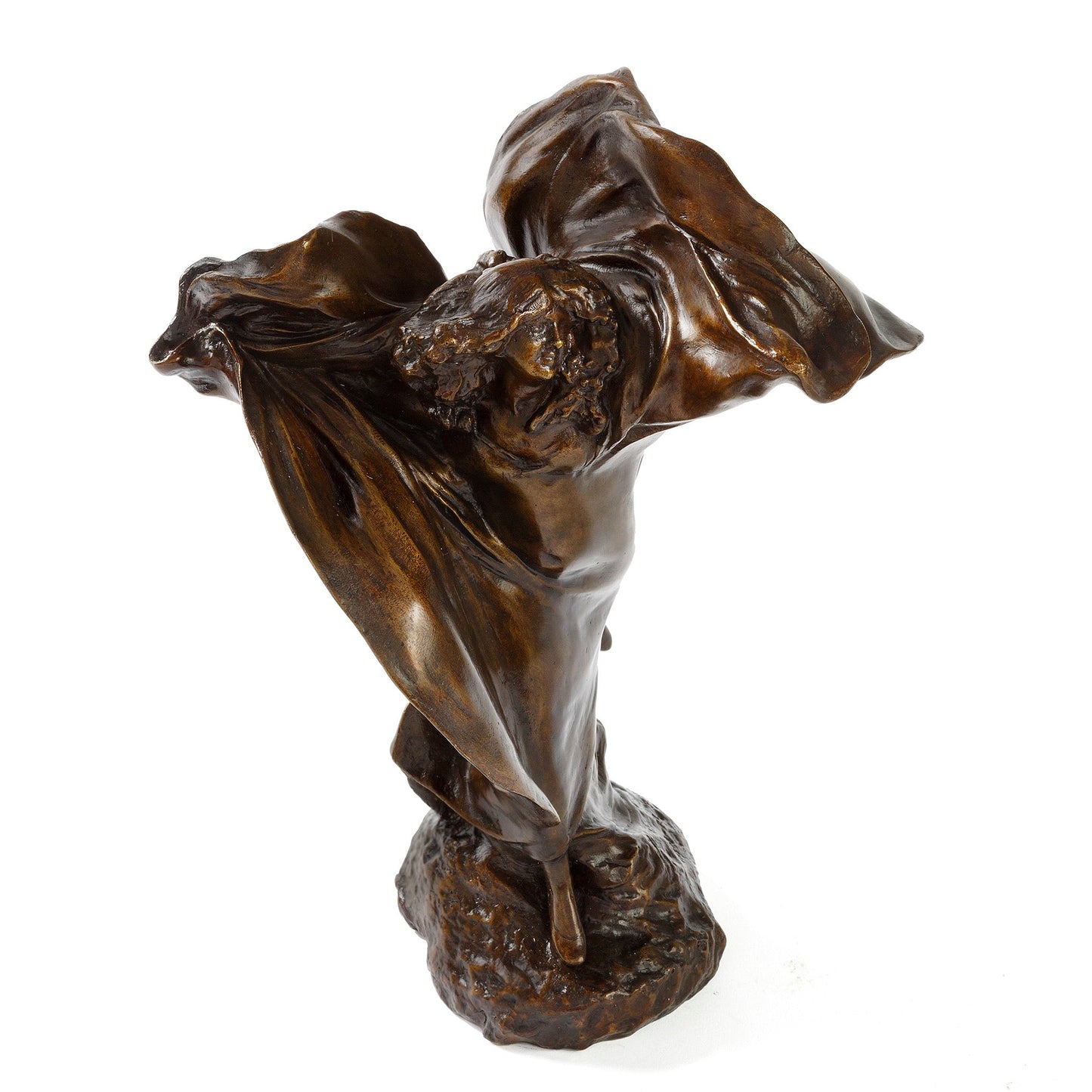 Théodore Rivière "La Danse du lys" Bronze Sculpture