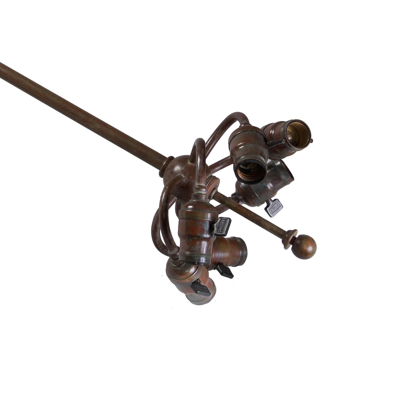 Tiffany Studios New York "Nasturtium" Chandelier