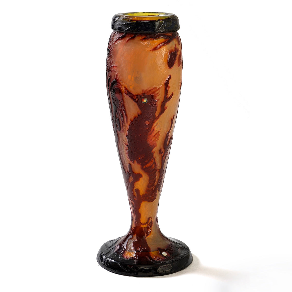 Émile Gallé "L'Hippocampe" Vase