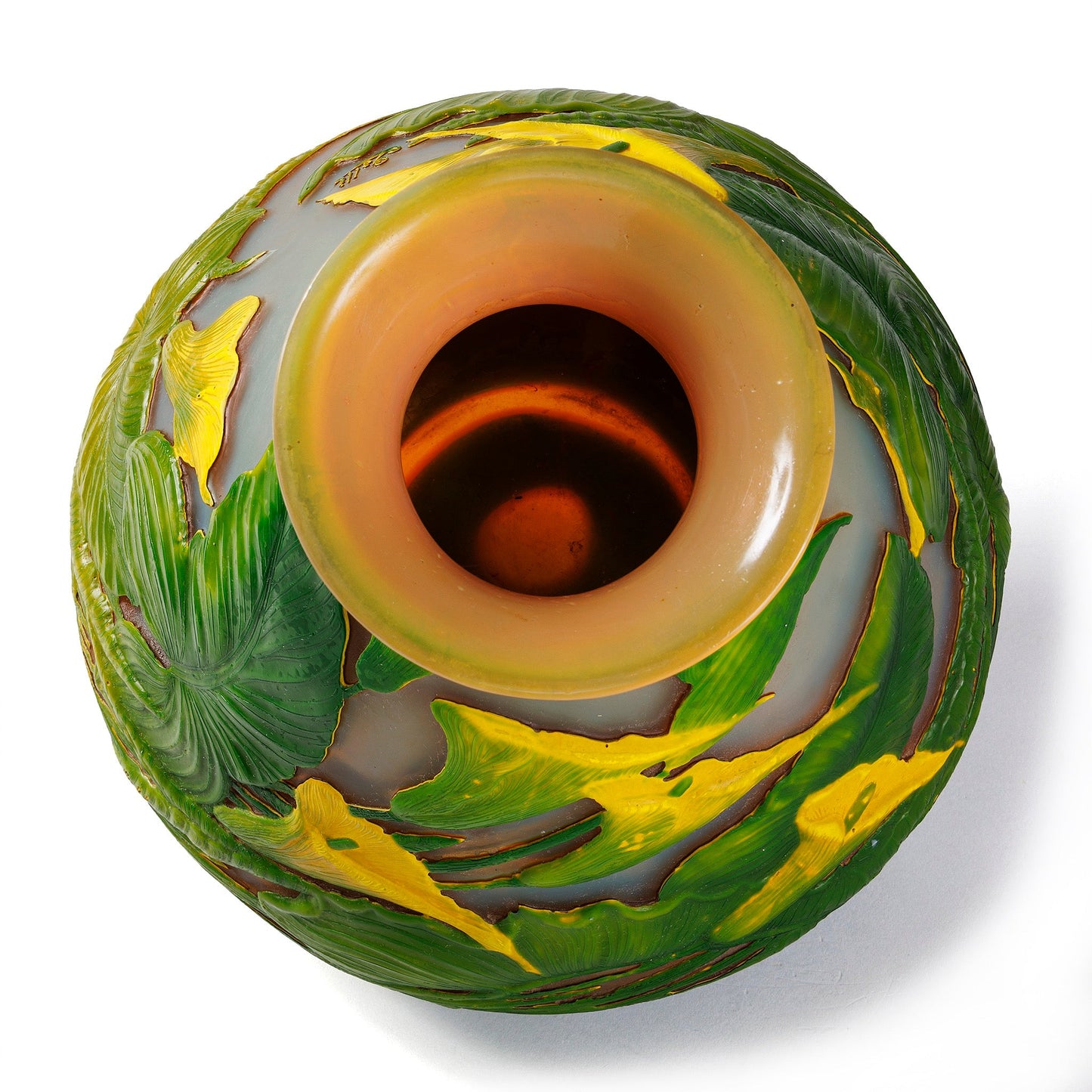 Établissements Gallé "Calla Lily" Vase