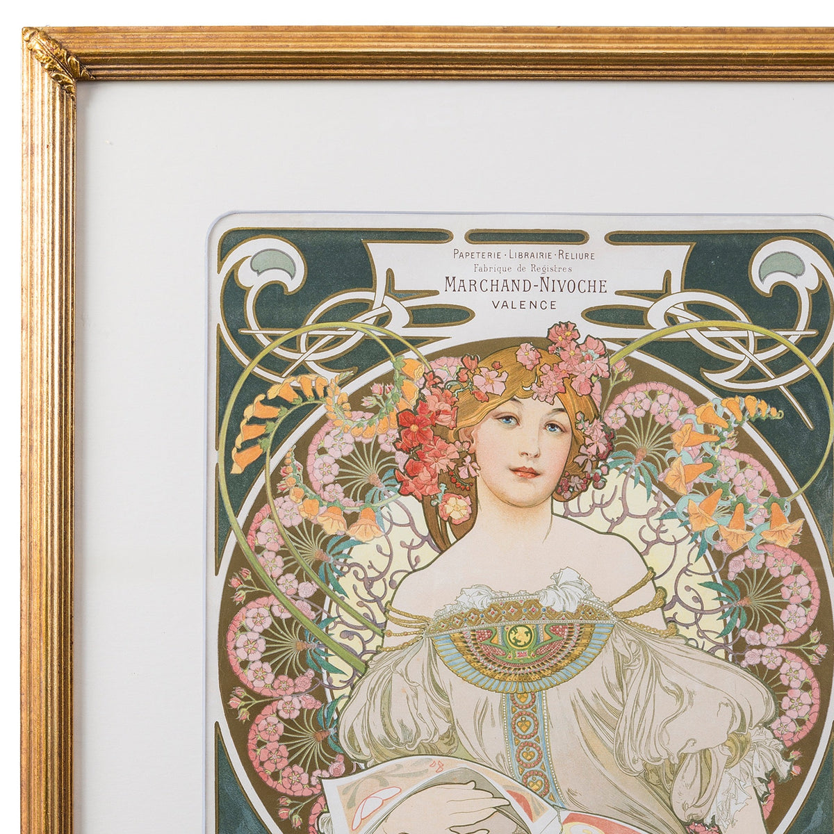 Alphonse Mucha "Reverie" Lithograph