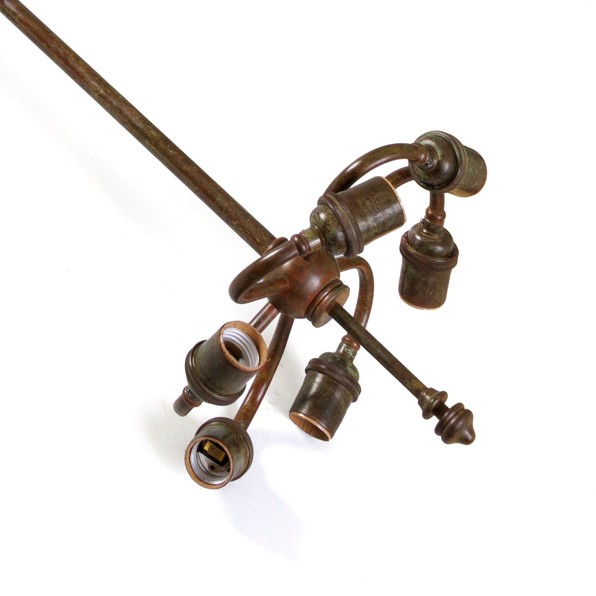Tiffany Studios New York "October Nightshade" Chandelier