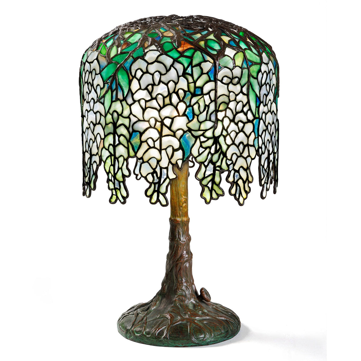 Tiffany Studios New York “Pony Wisteria" Table Lamp