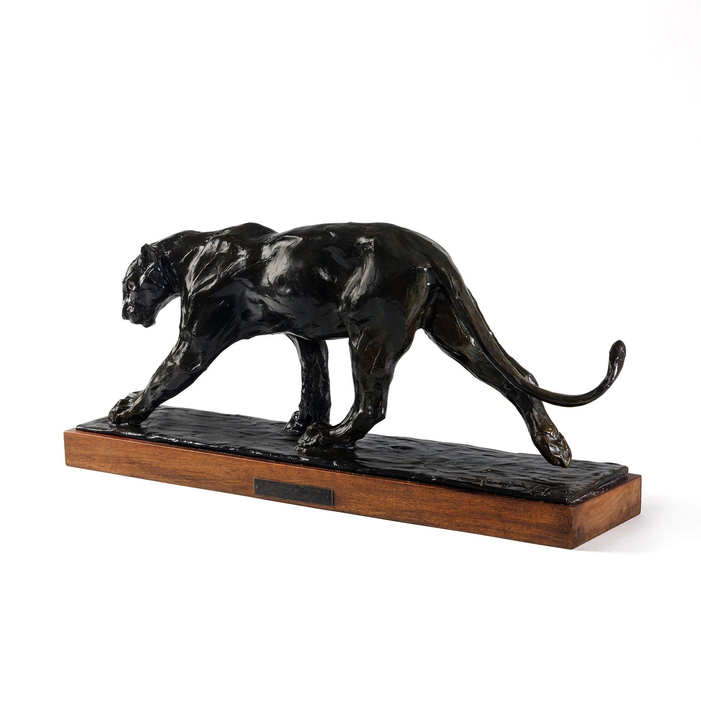 Rembrandt Bugatti "Panthere Marchant Patte Arriere Levee" Bronze Sculpture