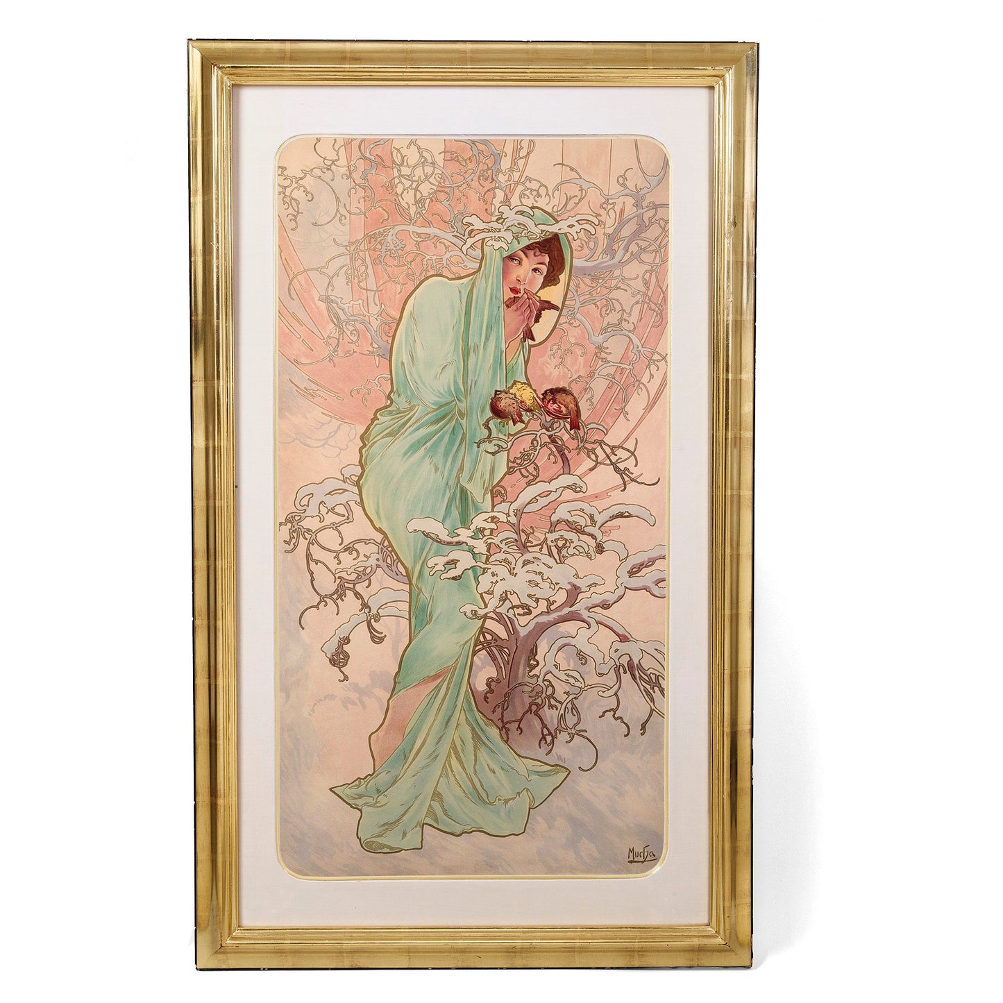 Alphonse Mucha "Les Saisons (The Seasons)" Lithographs