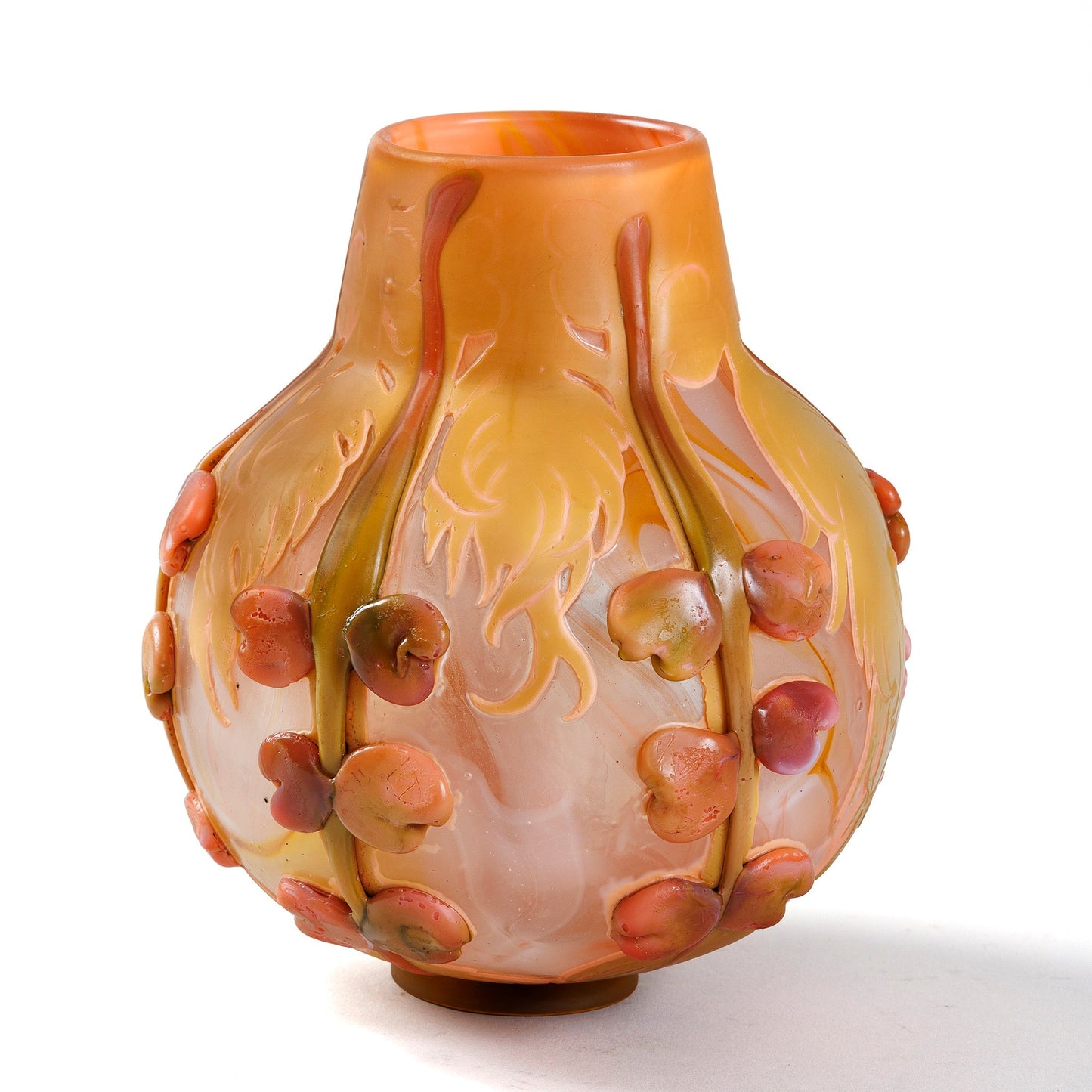 Émile Gallé “Bleeding Hearts” Vase