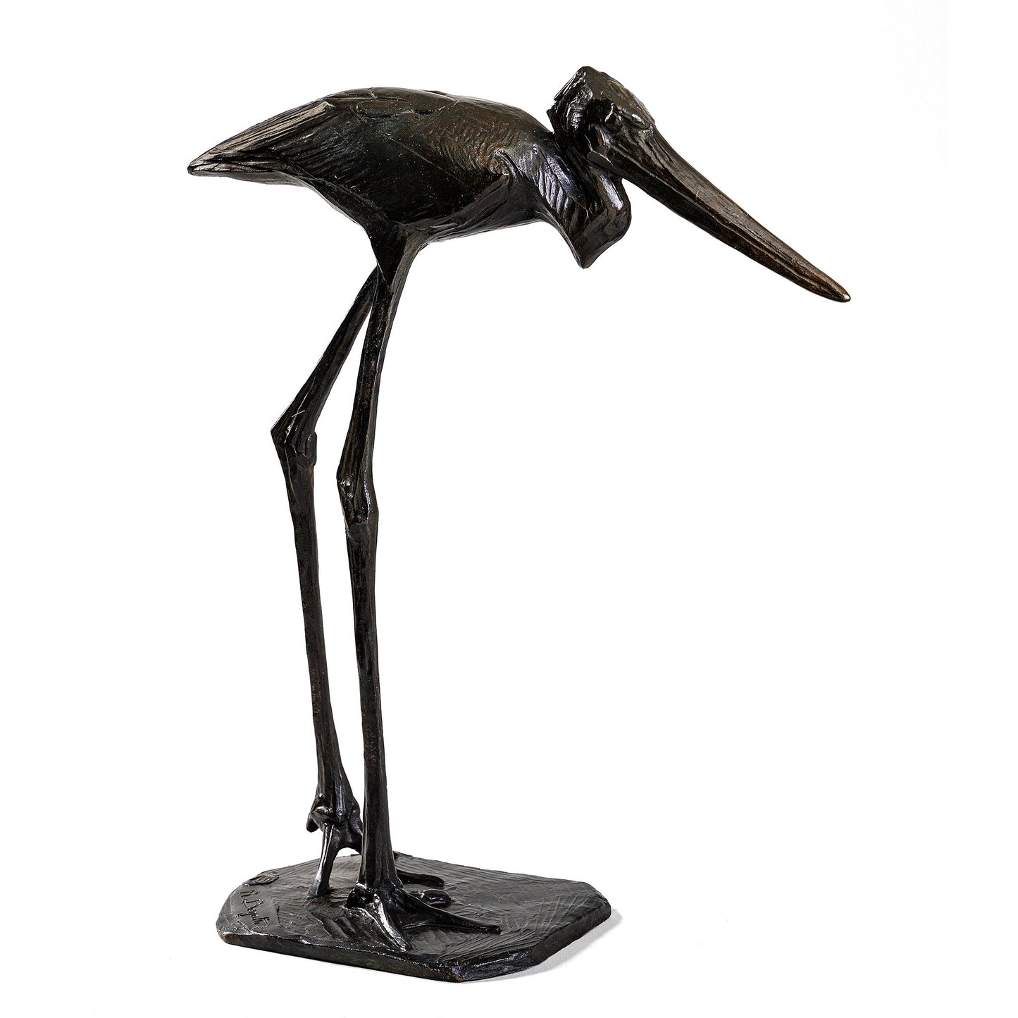 Rembrandt Bugatti "Jabiru Femelle" Bronze Sculpture