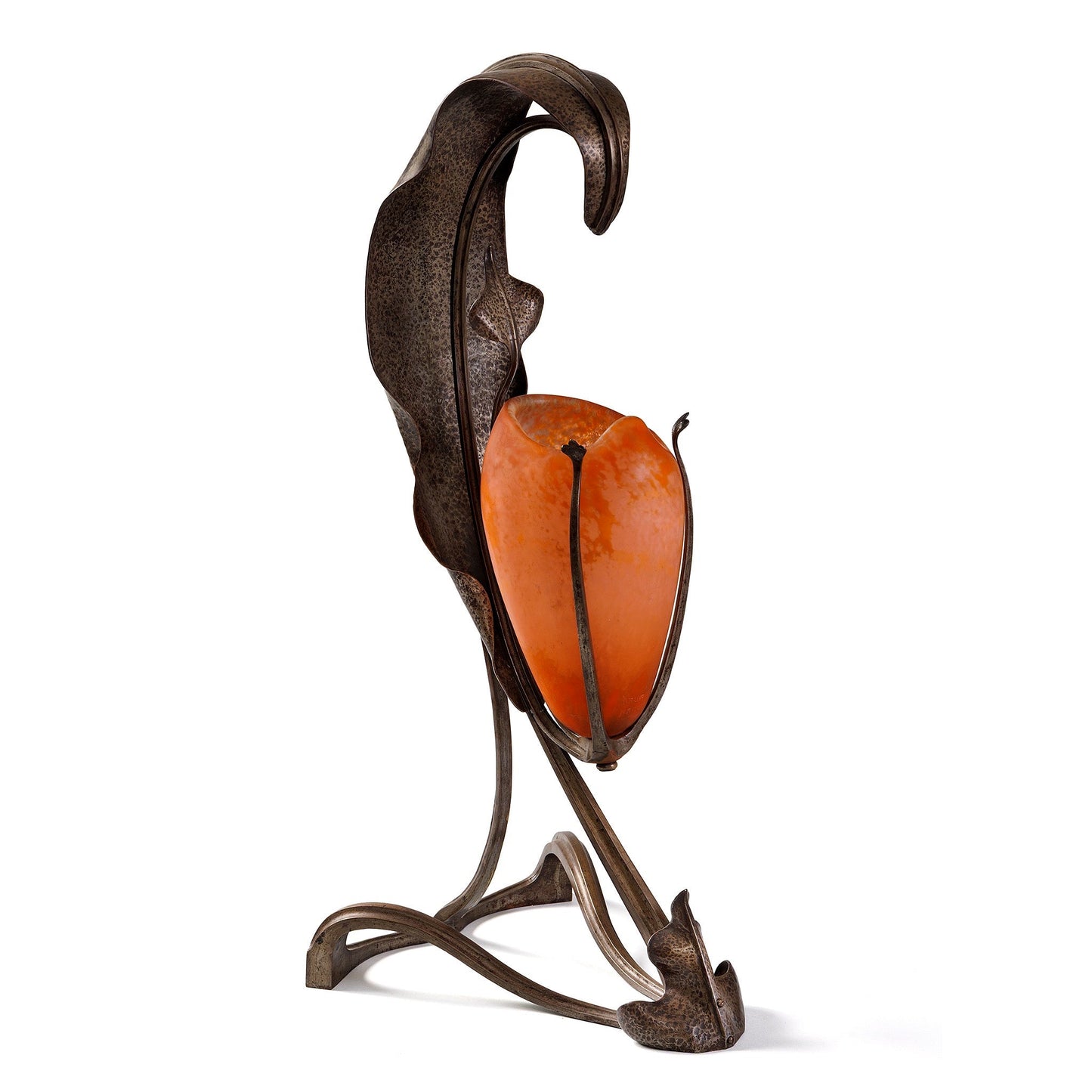 Louis Majorelle & Daum-Nancy "Orchidée" Table Lamp