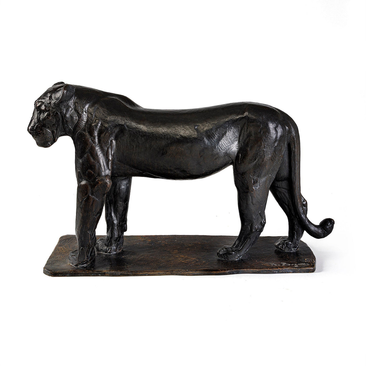 Rembrandt Bugatti "Lionne de Nubie" Bronze Sculpture