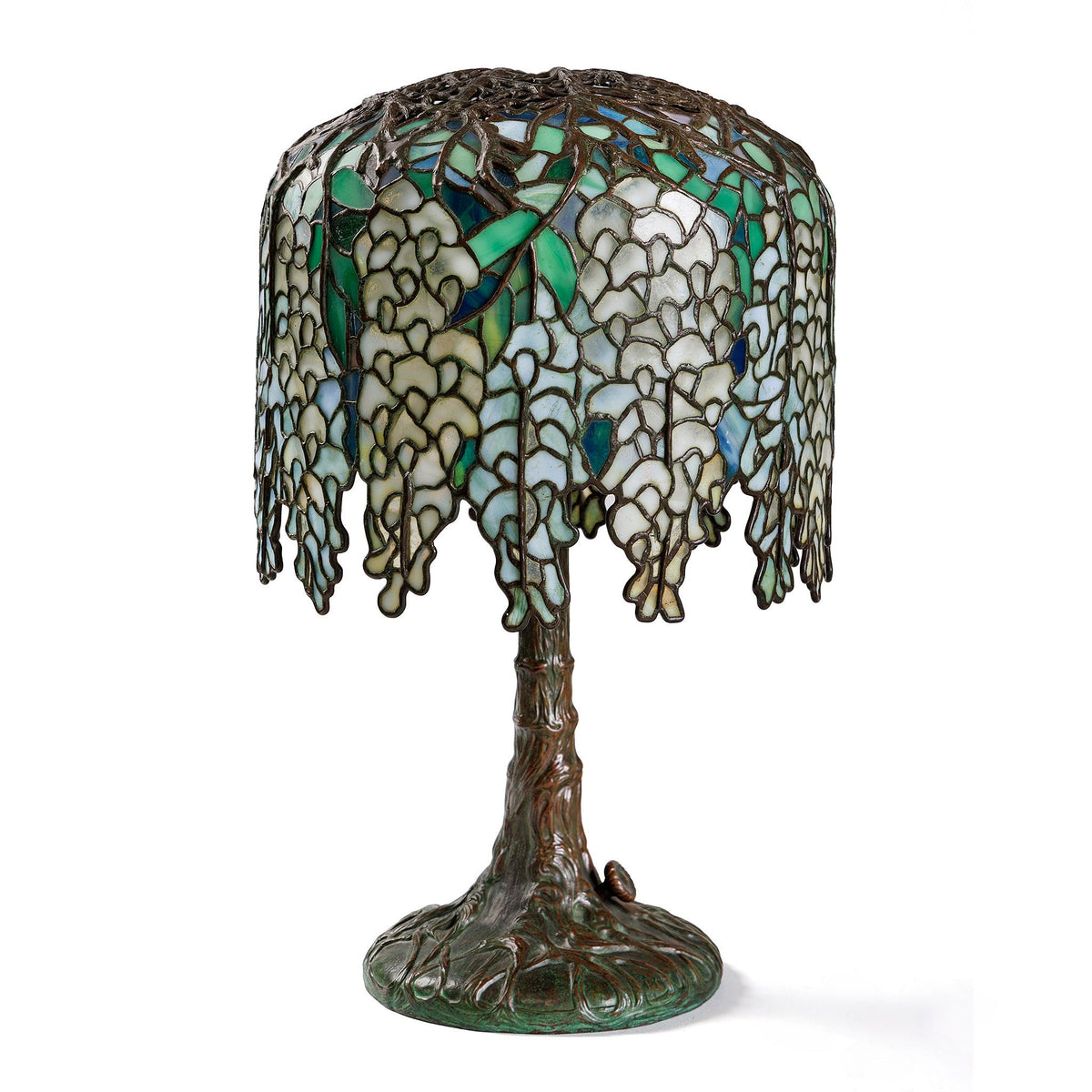 Tiffany Studios New York “Pony Wisteria" Table Lamp