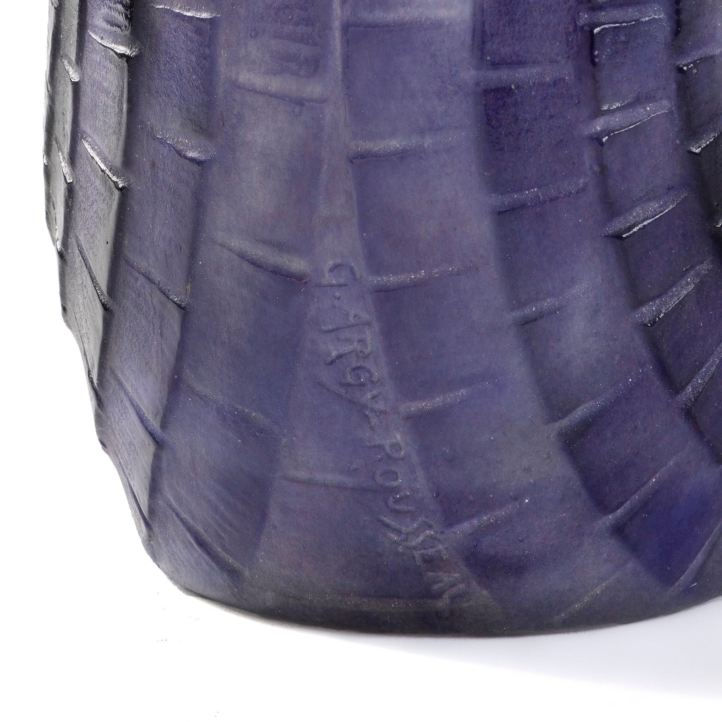 Gabriel Argy-Rousseau "Jeunesse" Pâte de Verre Glass Vase