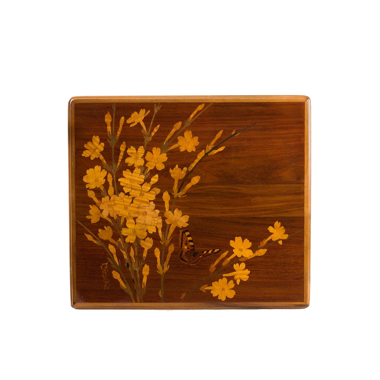 Émile Gallé Set of Four Nesting Tables