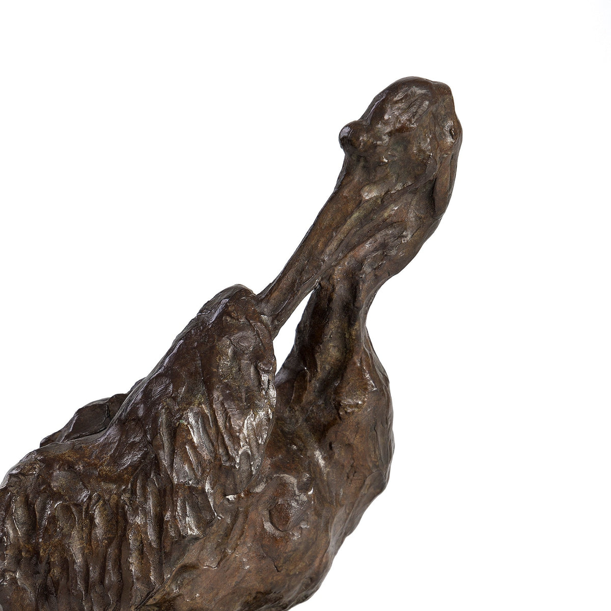 Rembrandt Bugatti "Pélican à sa toilette" Bronze Sculpture