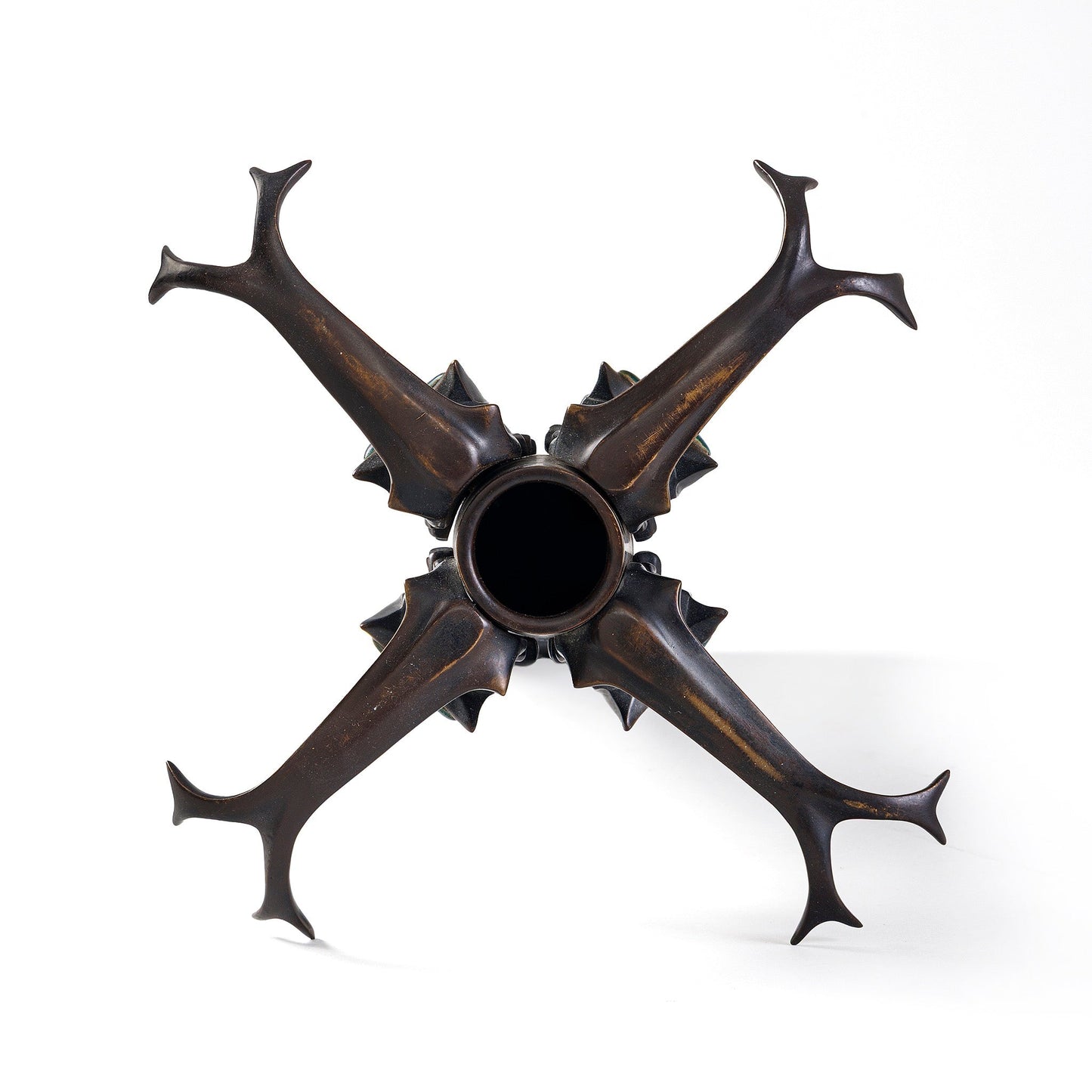 Lucien Gaillard Bronze "Stag Beetle" Vase