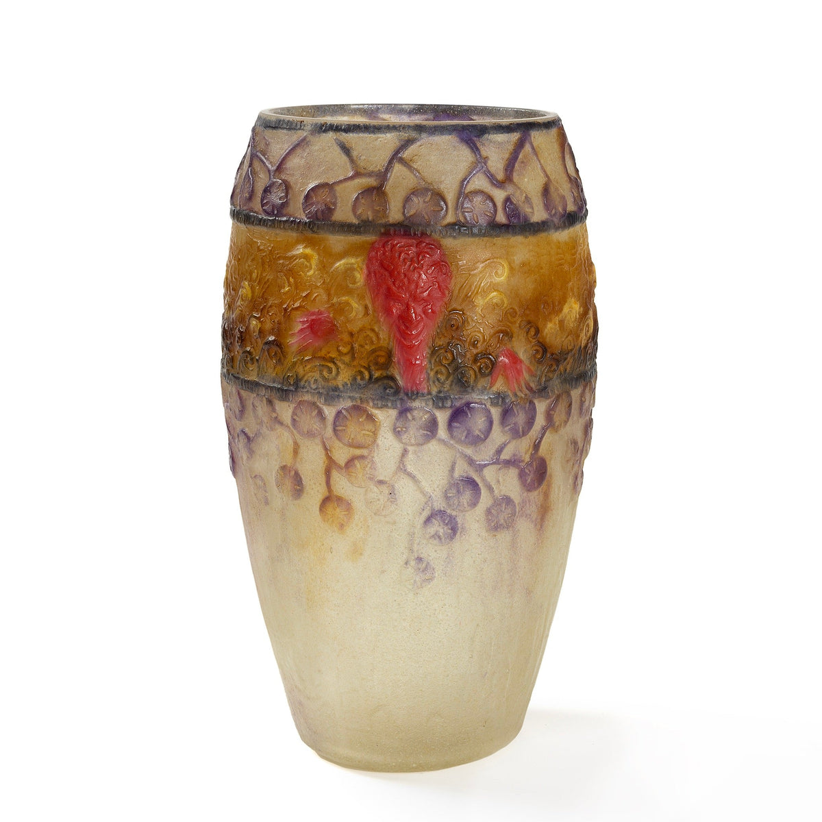 Gabriel Argy-Rousseau "Faunes et Nymphes" Vase