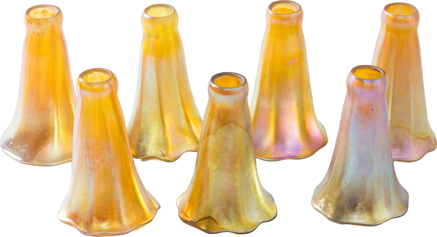 Tiffany Studios New York "Seven-light Lily” Table Lamp