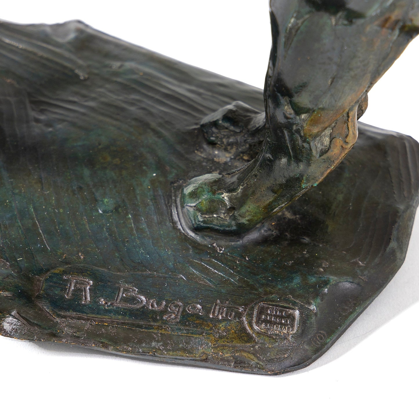 Rembrandt Bugatti "Panthère au repos" Bronze Sculpture