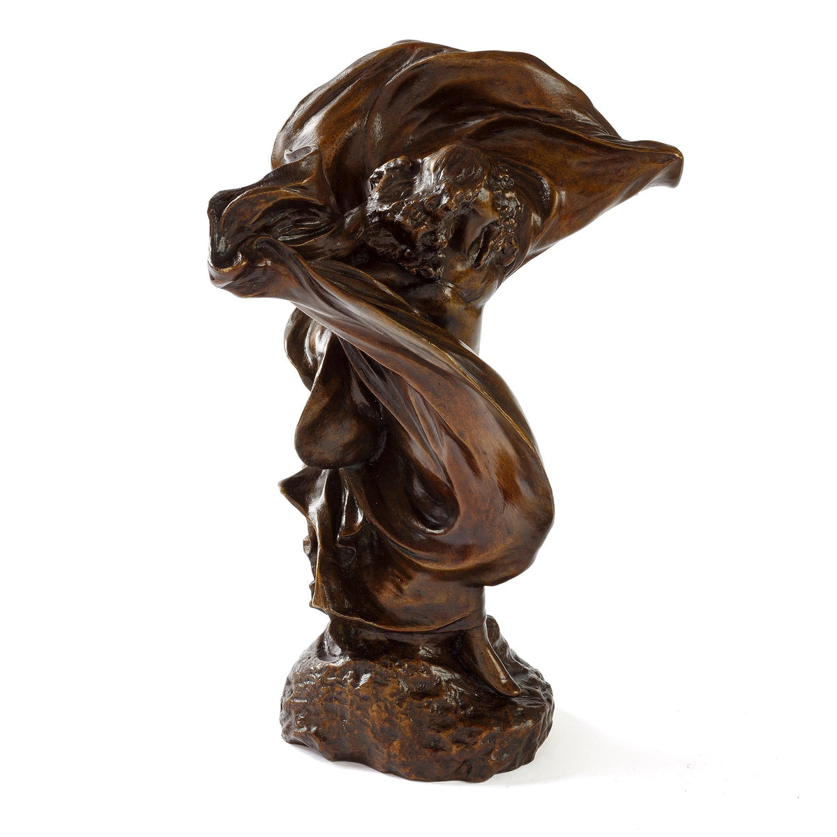 Théodore Rivière "La Danse du lys" Bronze Sculpture
