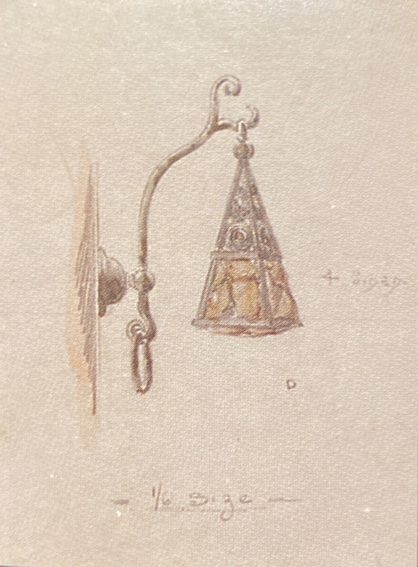 Tiffany Studios New York "Turtleback Tile" Lantern