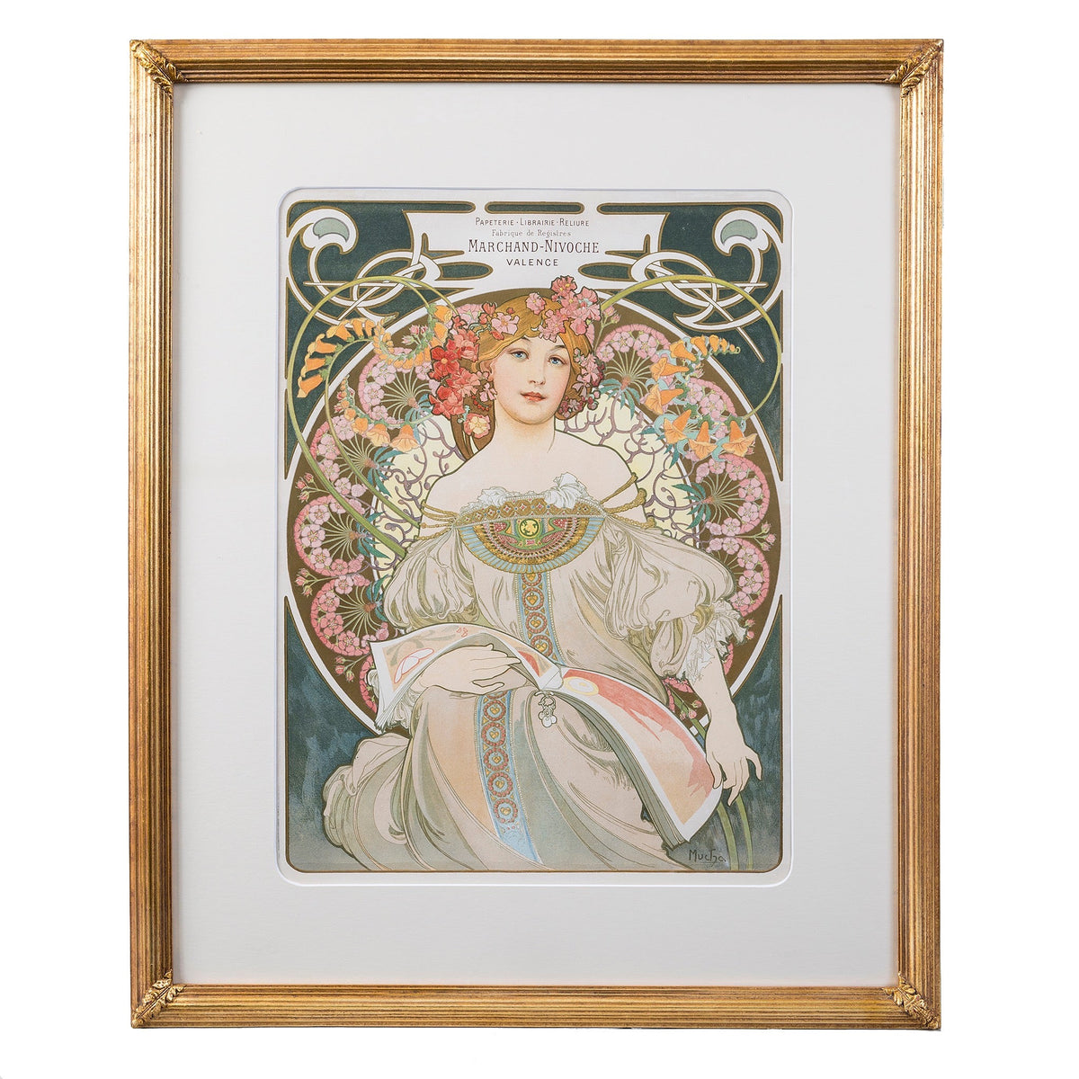 Alphonse Mucha "Reverie" Lithograph