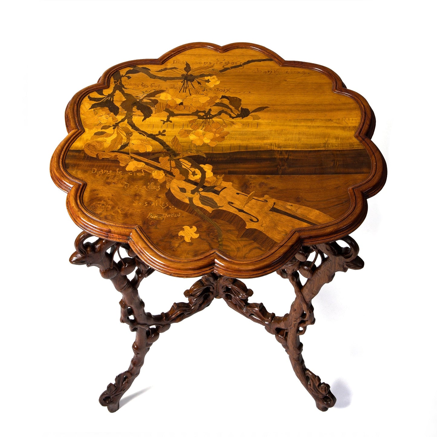 Emile Gallé "Cherry Blossom" Table