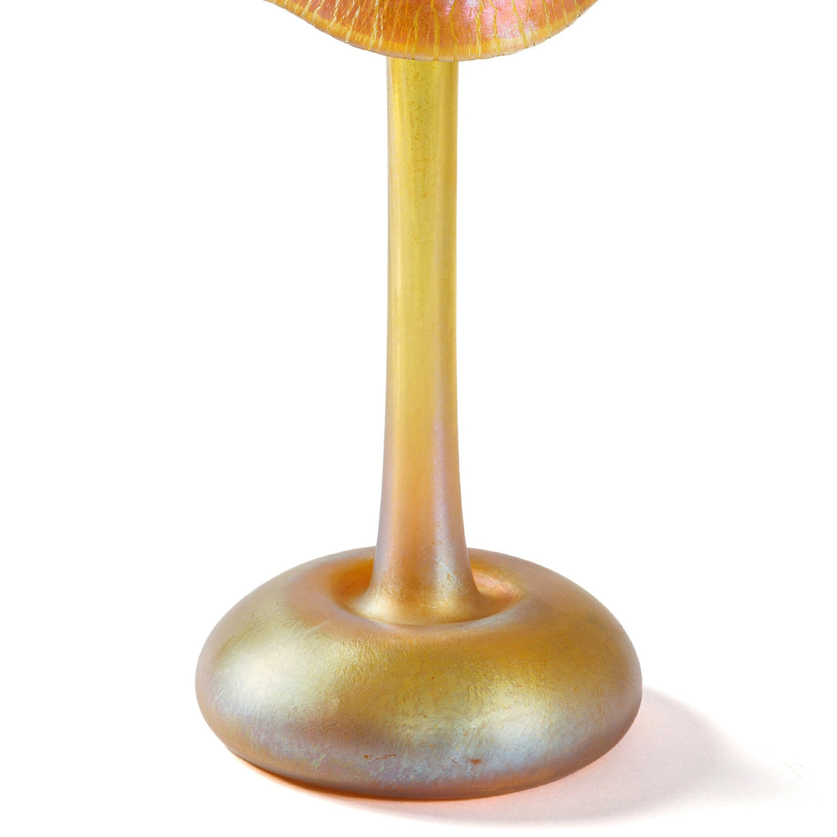 Tiffany Studios New York "Pansy" Favrile Glass Vase