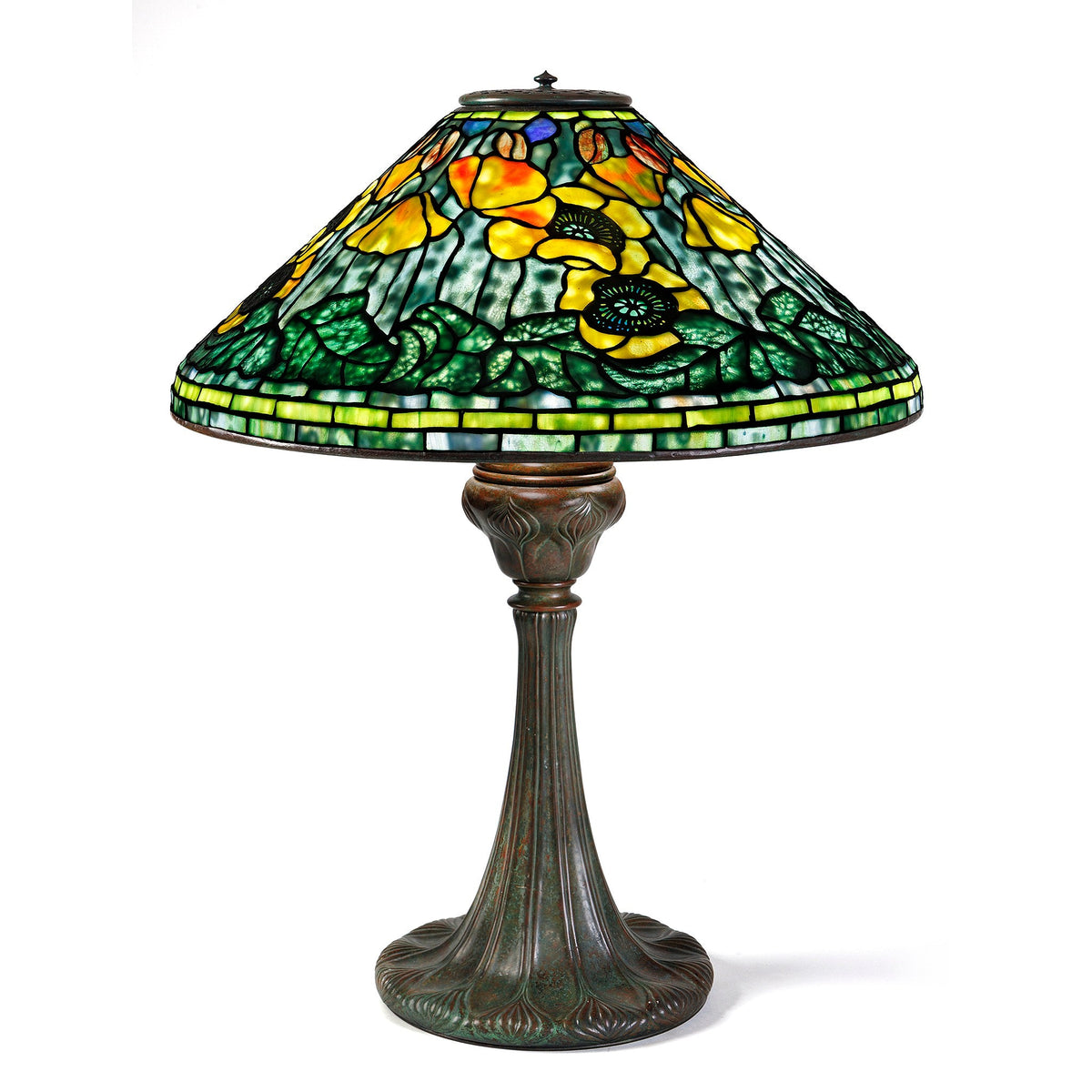 Tiffany Studios New York "Poppy" Table Lamp
