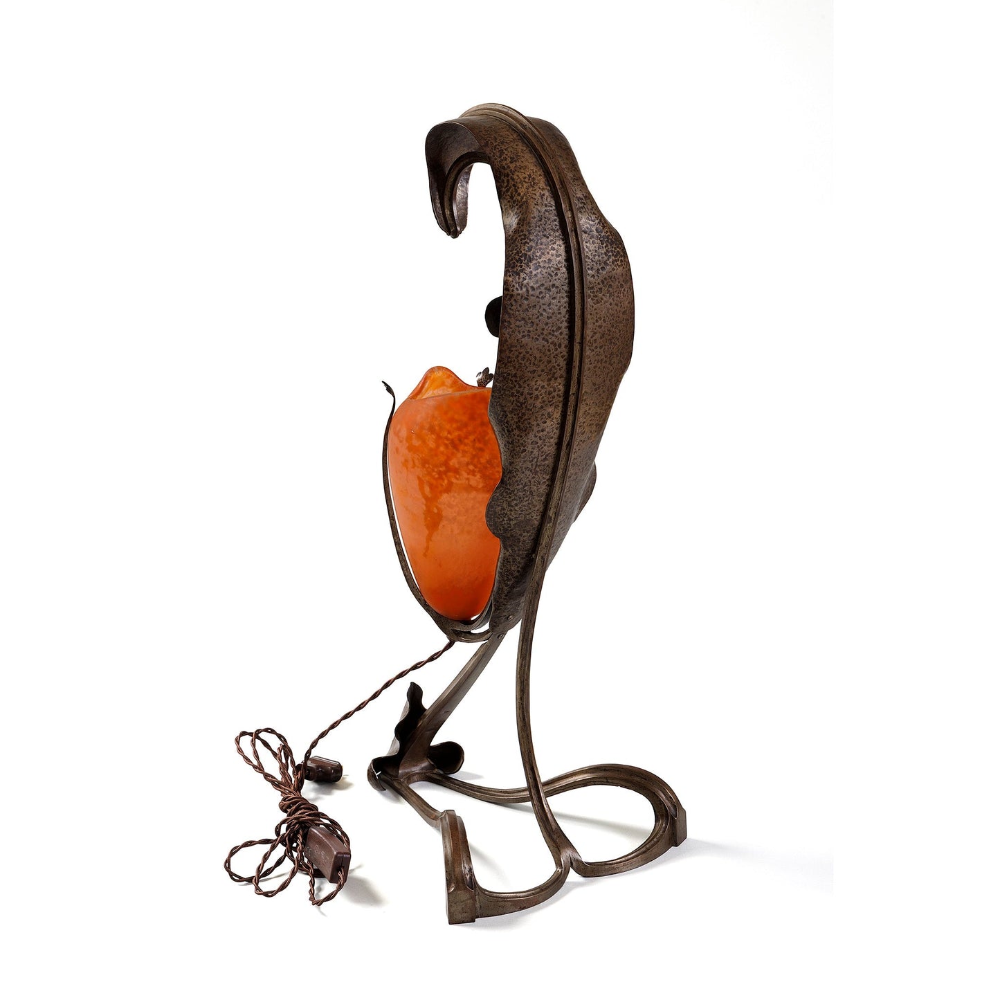 Louis Majorelle & Daum-Nancy "Orchidée" Table Lamp