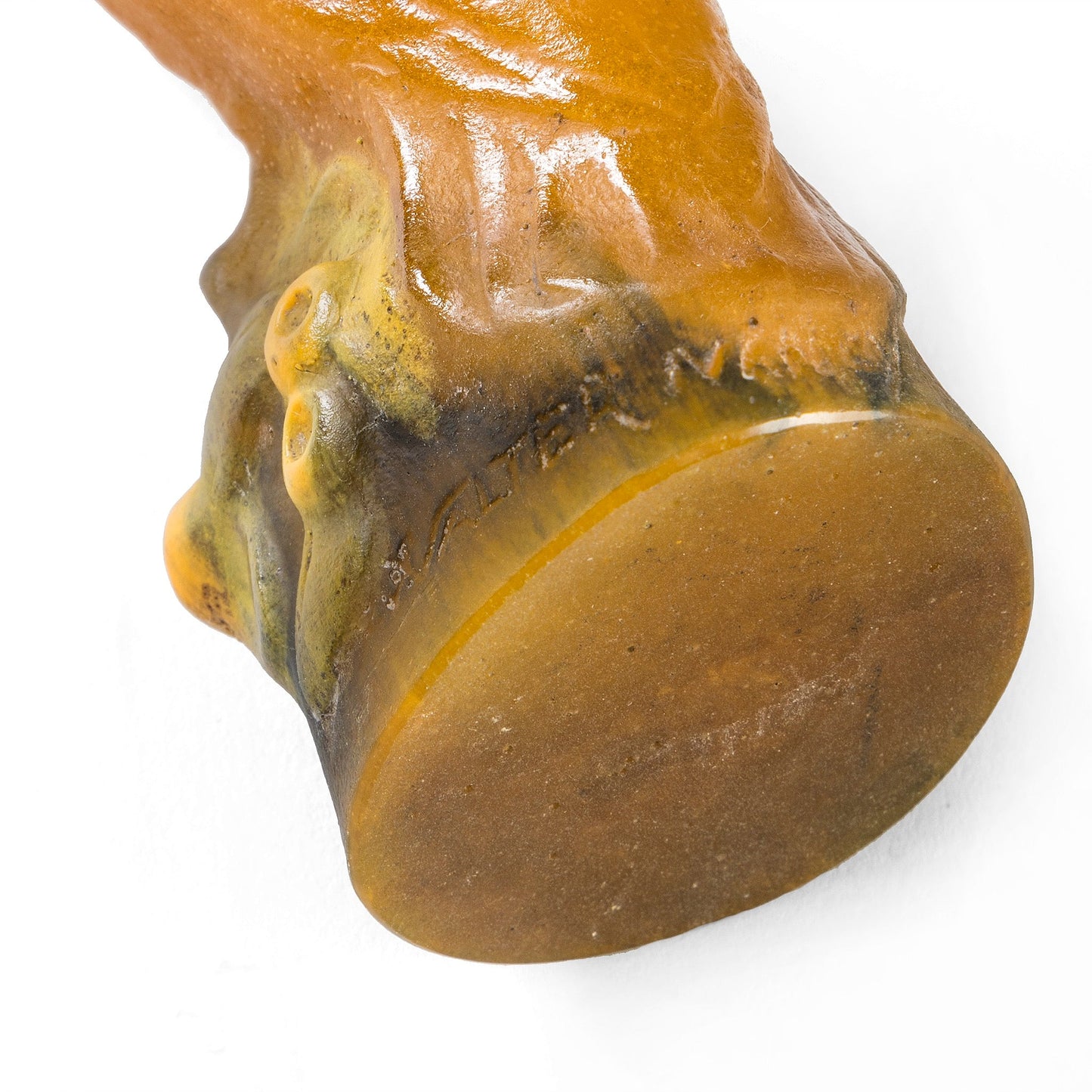 Amalric Walter “Parrot” Pâte de verre Paperweight