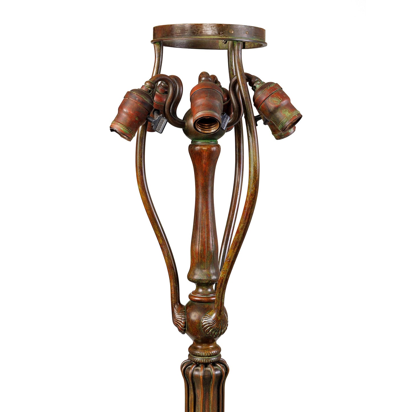 Tiffany Studios New York "Curtain Border" Floor Lamp