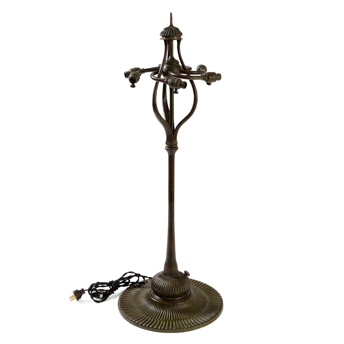 Tiffany Studios New York "Lotus Leaf"  Table Lamp