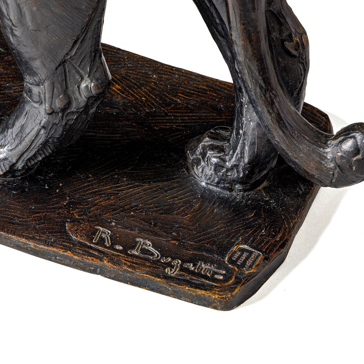 Rembrandt Bugatti "Lionne de Nubie" Bronze Sculpture