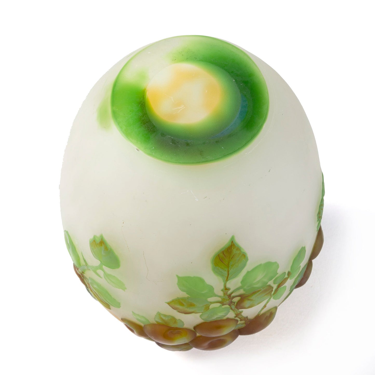 Établissements Gallé "Apple" Cameo Glass Vase