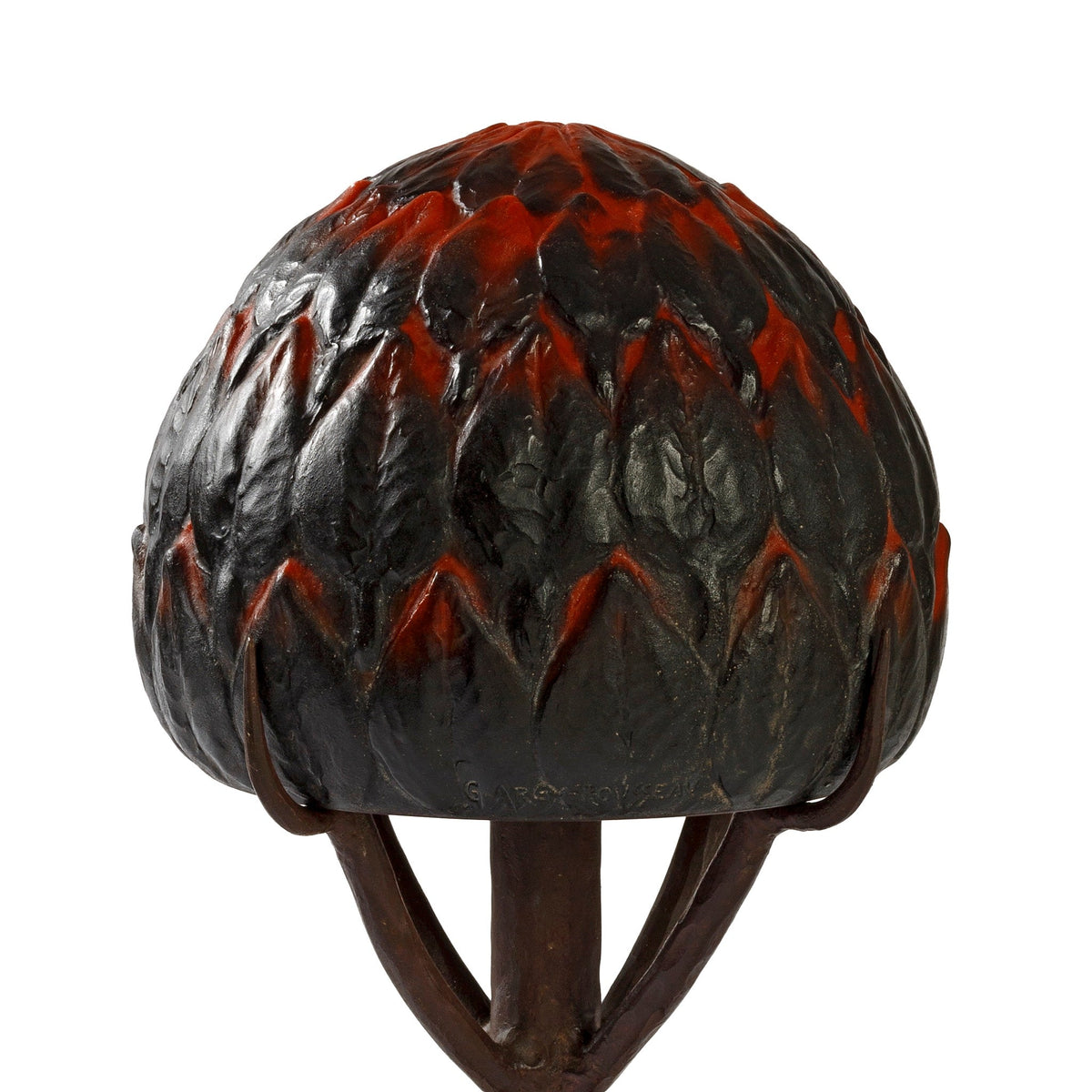Gabriel Argy-Rousseau "Arbres" Pâte de verre Table Lamp