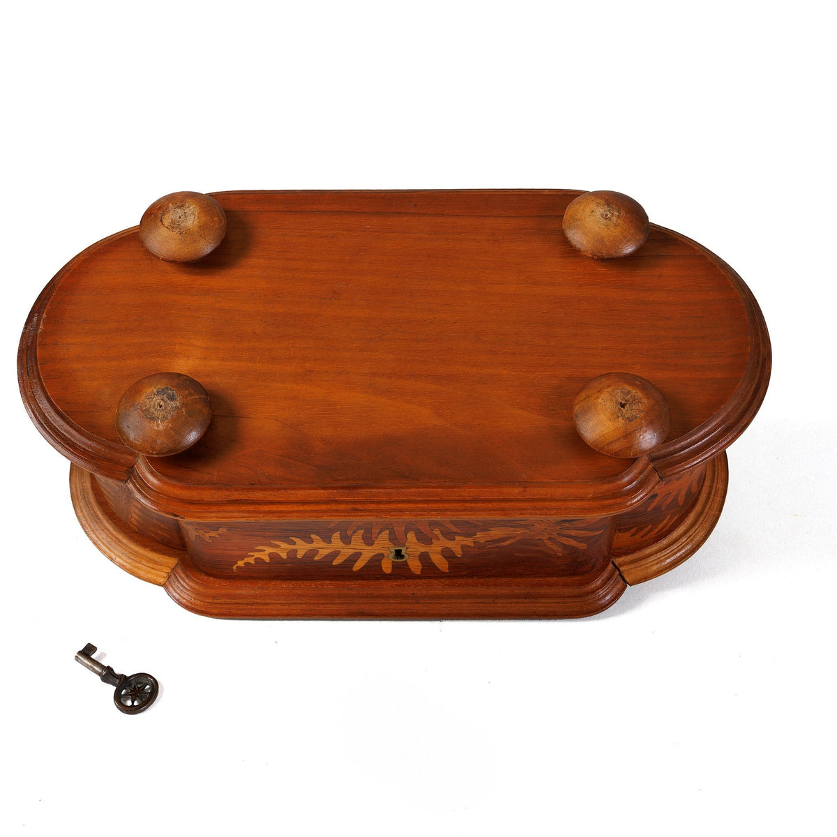 Émile Gallé Marquetry "Mayfly and Ferns" Coffret