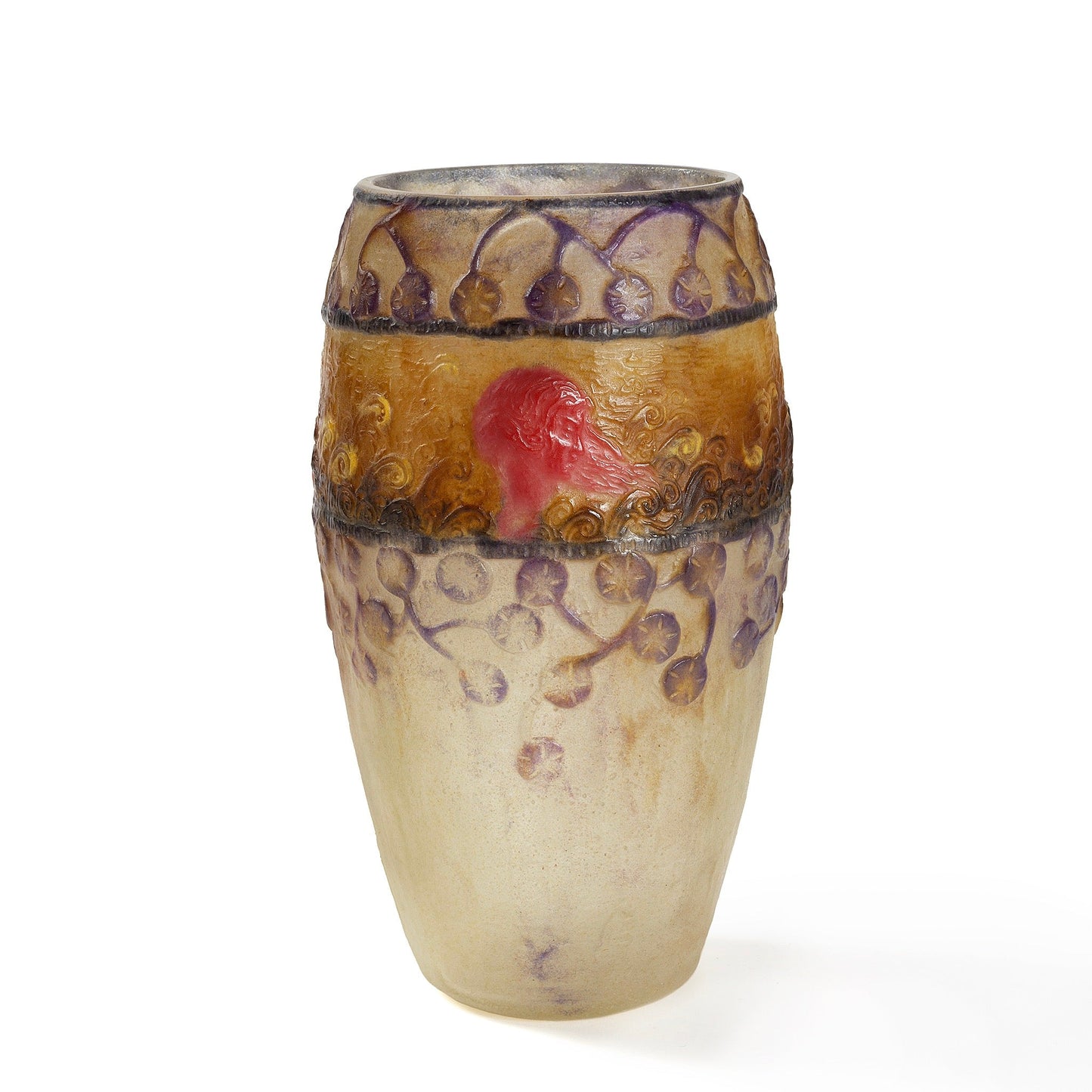 Gabriel Argy-Rousseau "Faunes et Nymphes" Vase