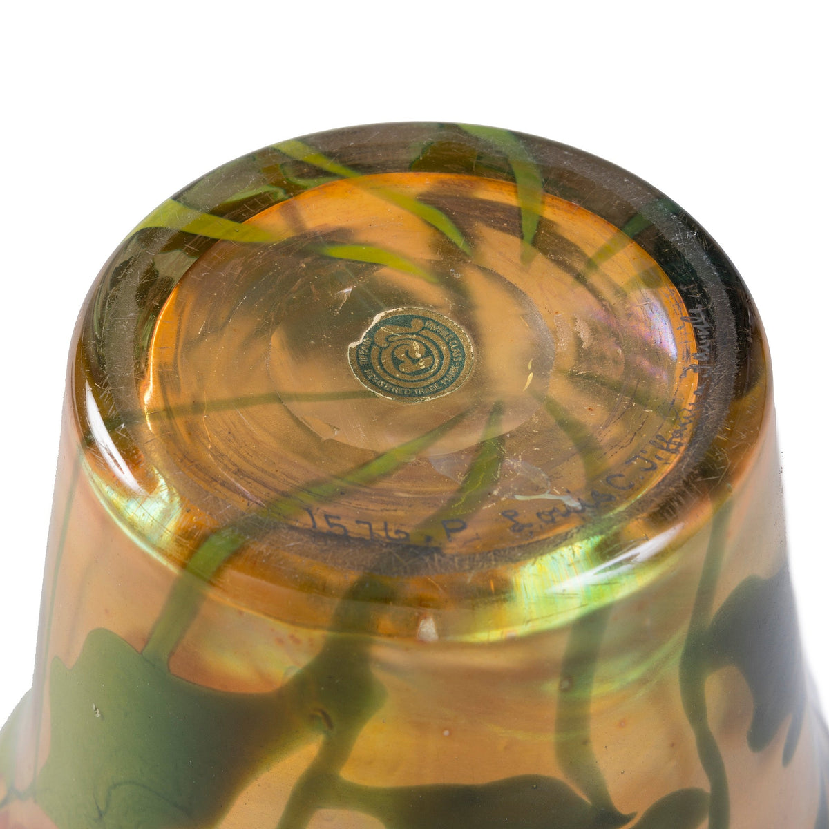Tiffany Studios New York "Poppy" Paperweight Vase
