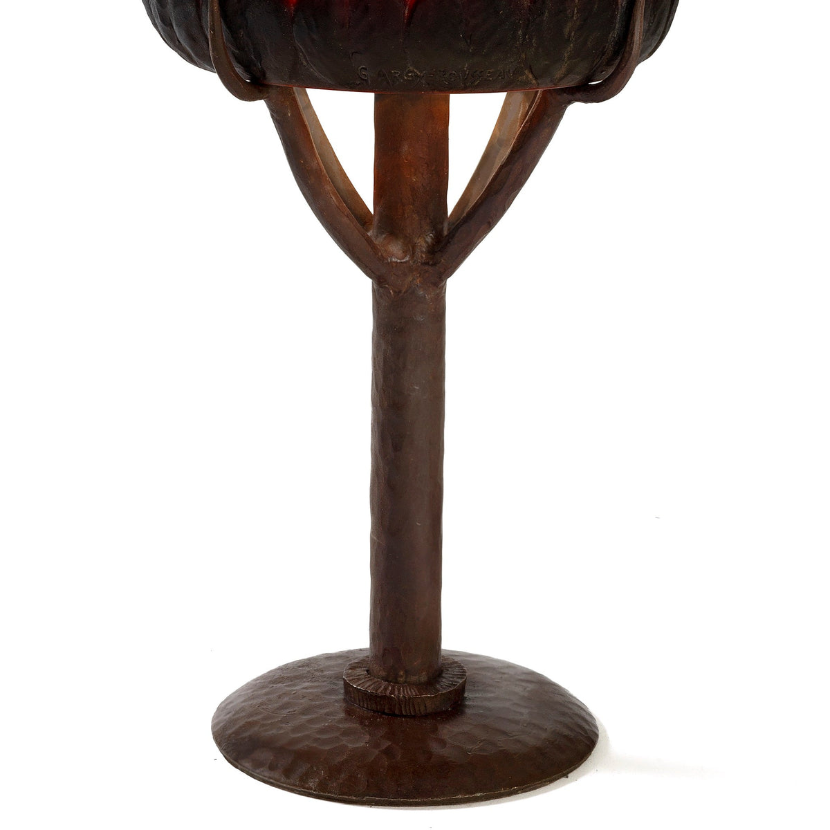 Gabriel Argy-Rousseau "Arbres" Pâte de verre Table Lamp