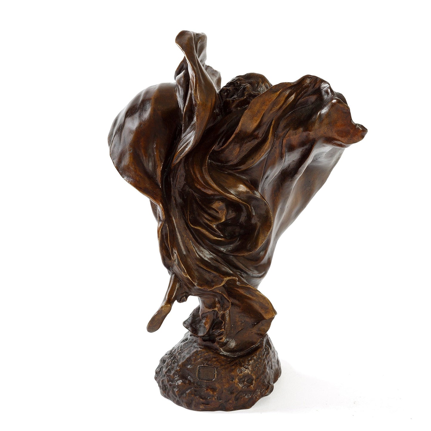 Théodore Rivière "La Danse du lys" Bronze Sculpture