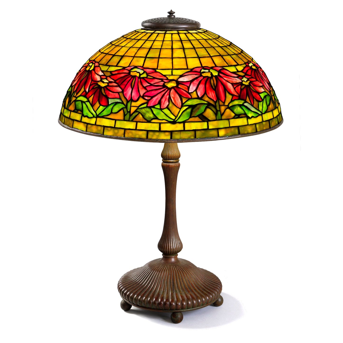 Tiffany Studios New York "Poinsettia" Table Lamp