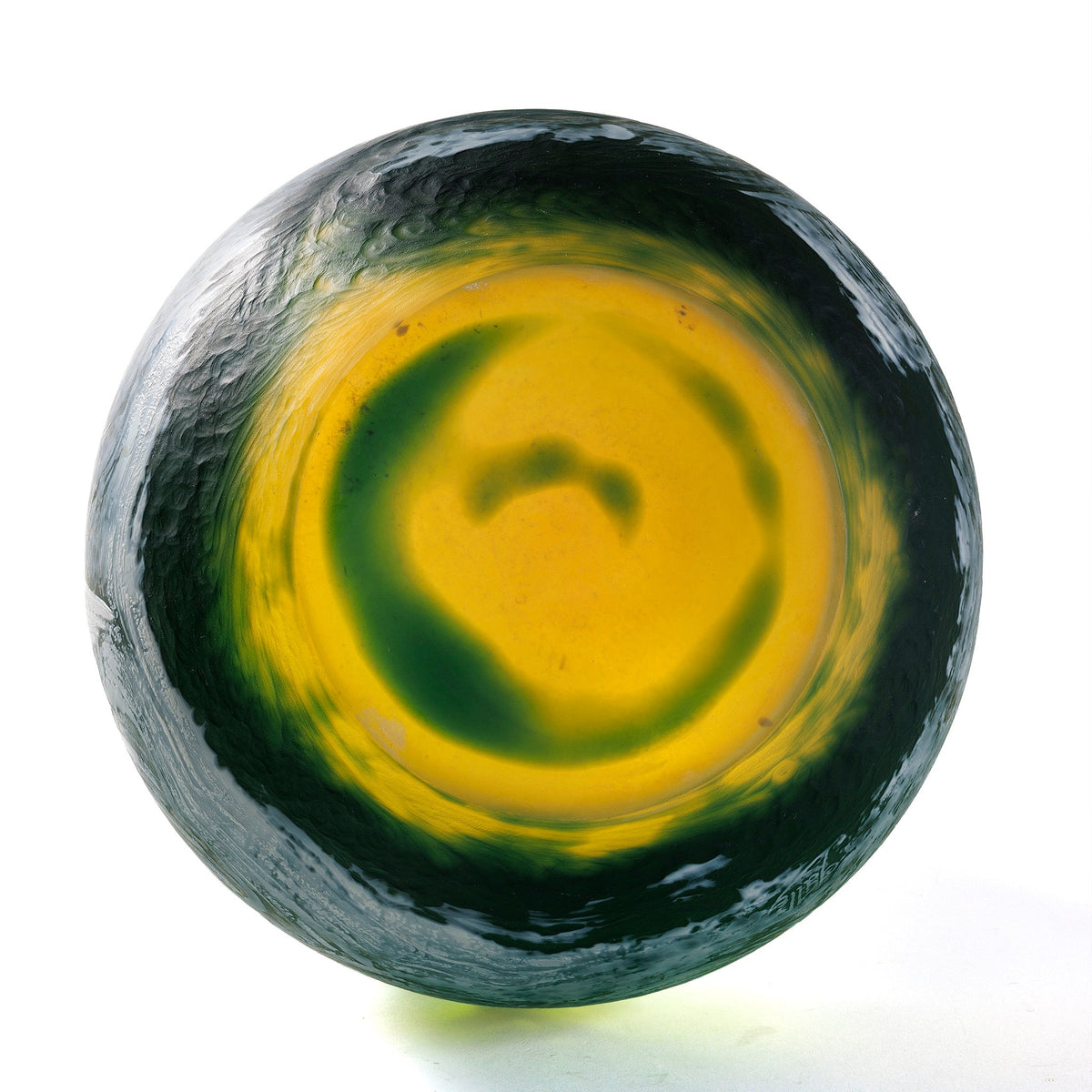 Établissements Gallé "Seagulls" Cameo Glass Vase