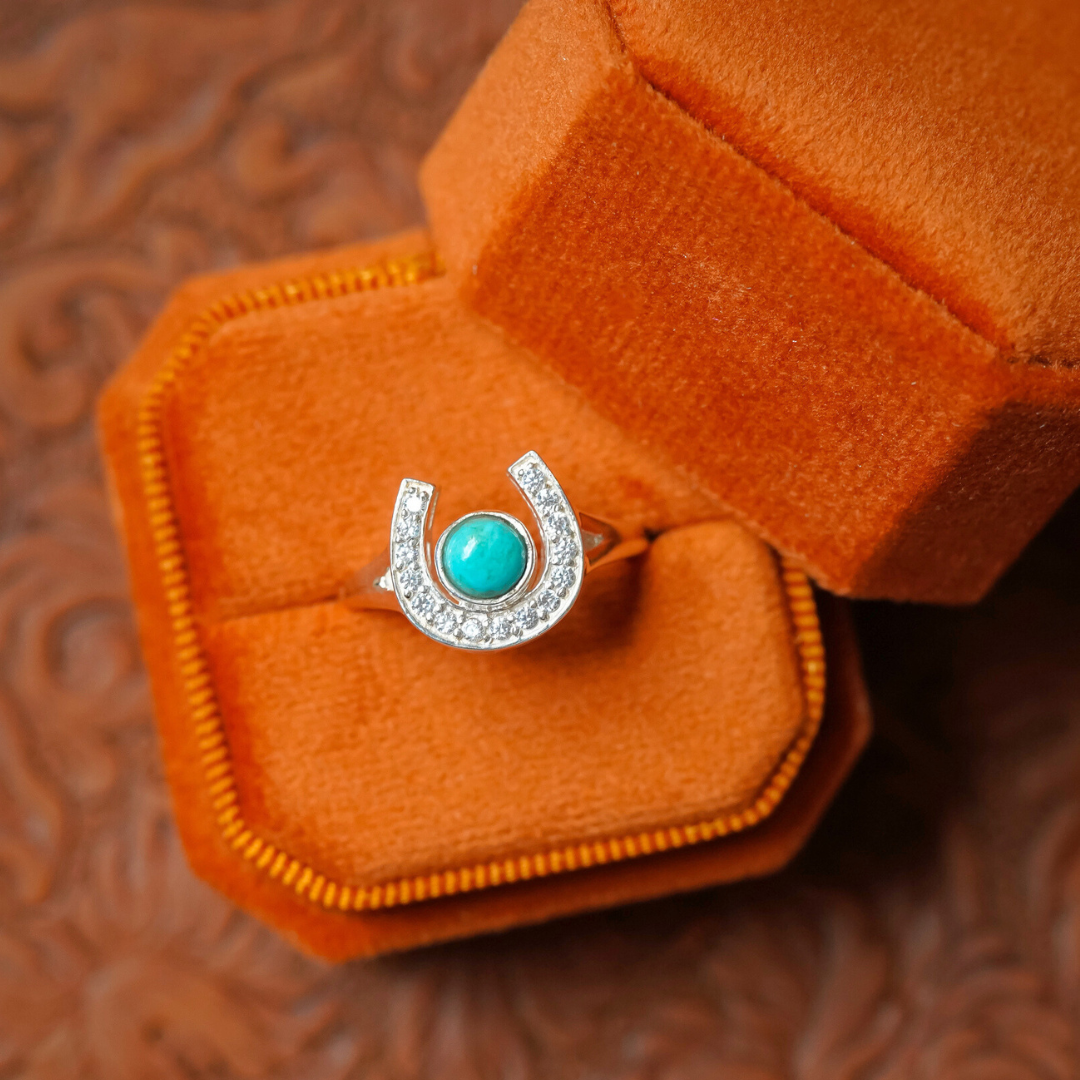 Velvet Octagon Square Ring Box