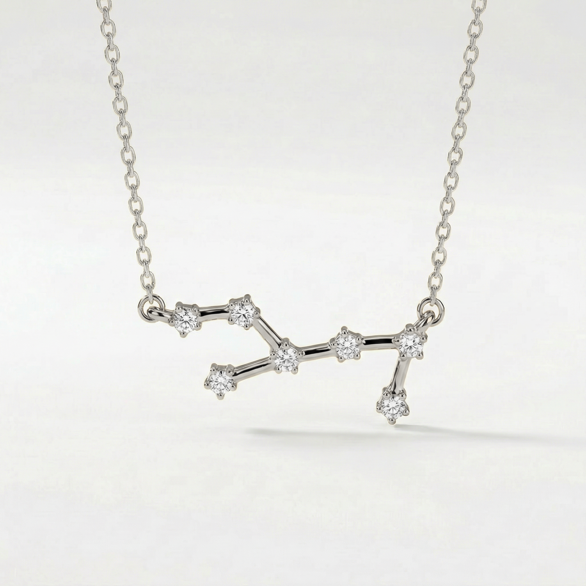 The Constellation Necklace | Virgo | Natural Diamond